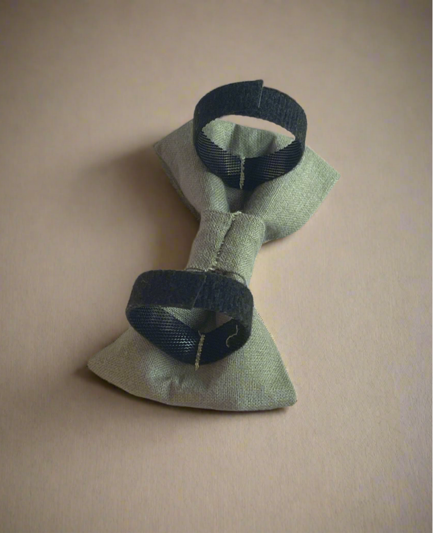 Olive green bow tie