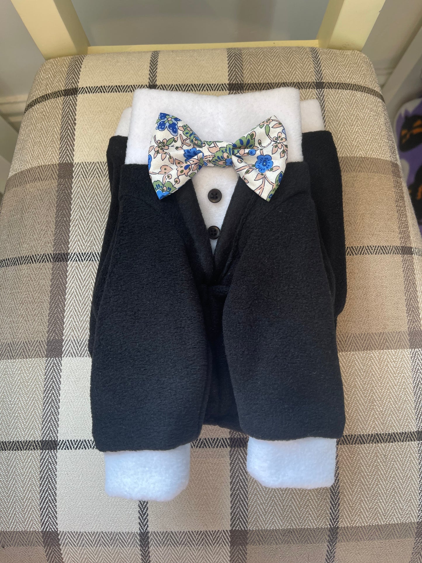 Made to order Italian Greyhound tuxedo dinner suit