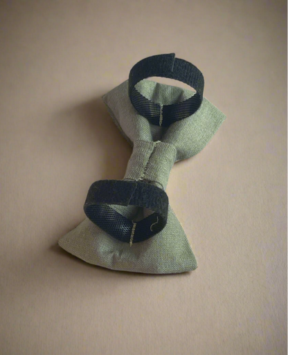 Olive green bow tie
