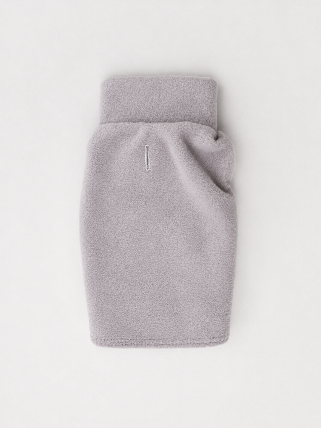 Ready to send Italian Greyhound puppy vest with harness hole - Grey